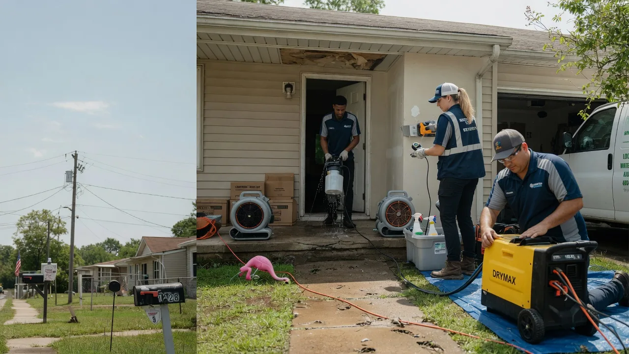 Storm Damage Water Removal in Davidsville, PA near me